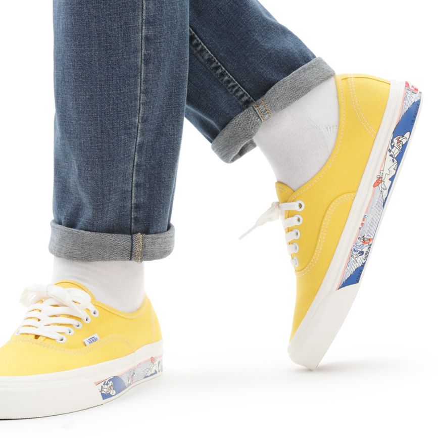 Vans Anaheim Factory Authentic 44 DX Shoes Yellow | VN361N1JQ80