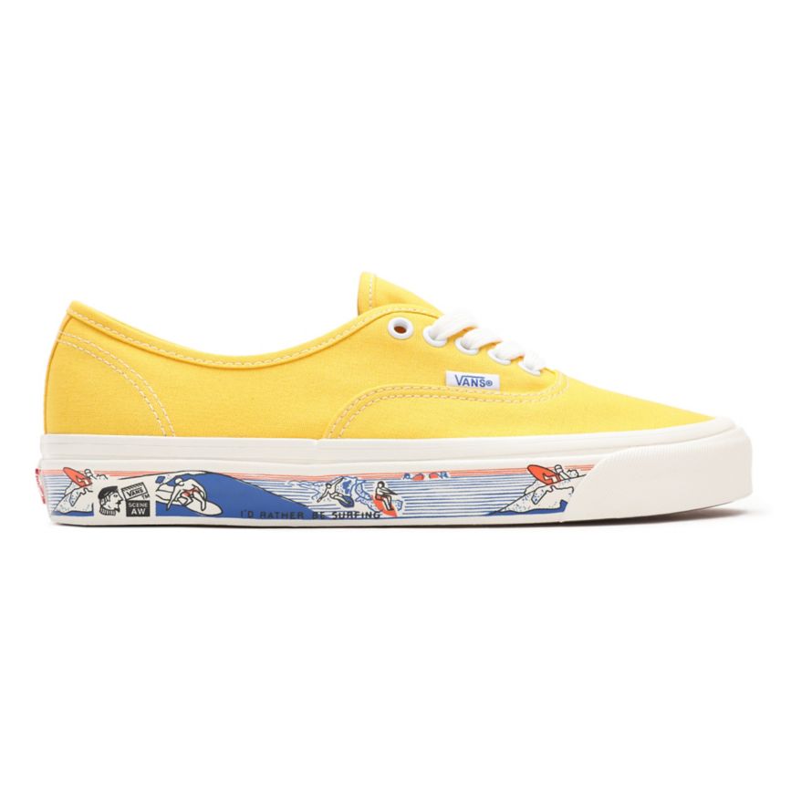 Vans Anaheim Factory Authentic 44 DX Shoes Yellow | VN361N1JQ80