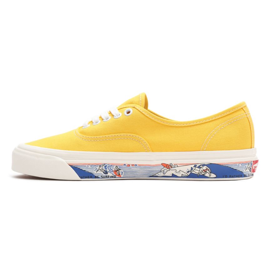Vans Anaheim Factory Authentic 44 DX Shoes Yellow | VN361N1JQ80