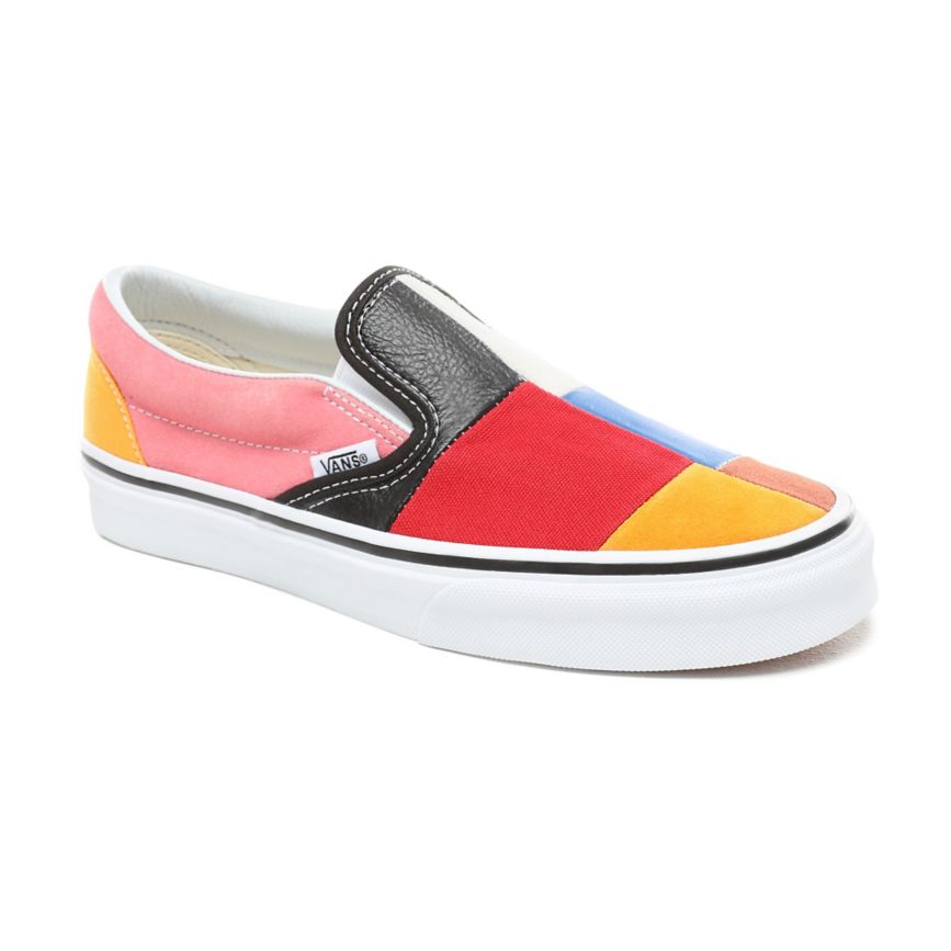 Vans Patchwork Slip-On Shoes Multicolor | VN928A1EL12