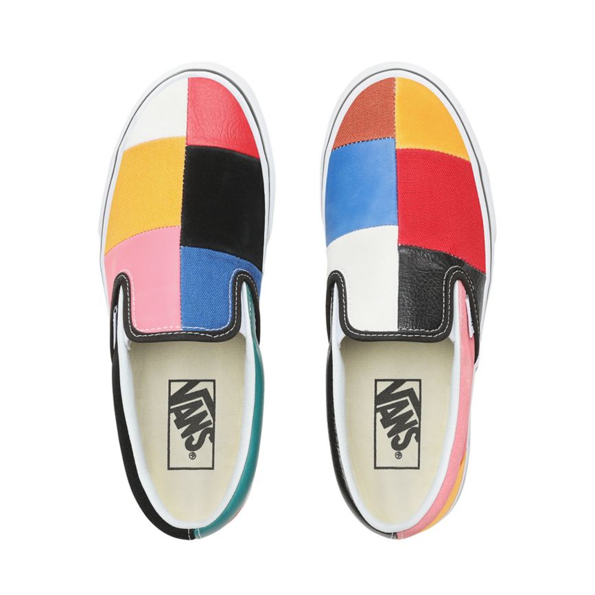 Vans Patchwork Slip-On Shoes Multicolor | VN928A1EL12
