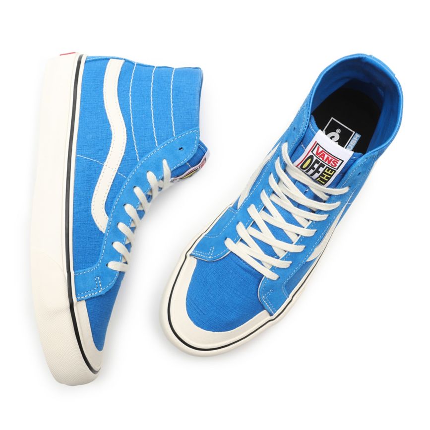 Vans Salt Wash SK8-Hi 138 Decon SF Shoes Blue | VN413V2EQ55