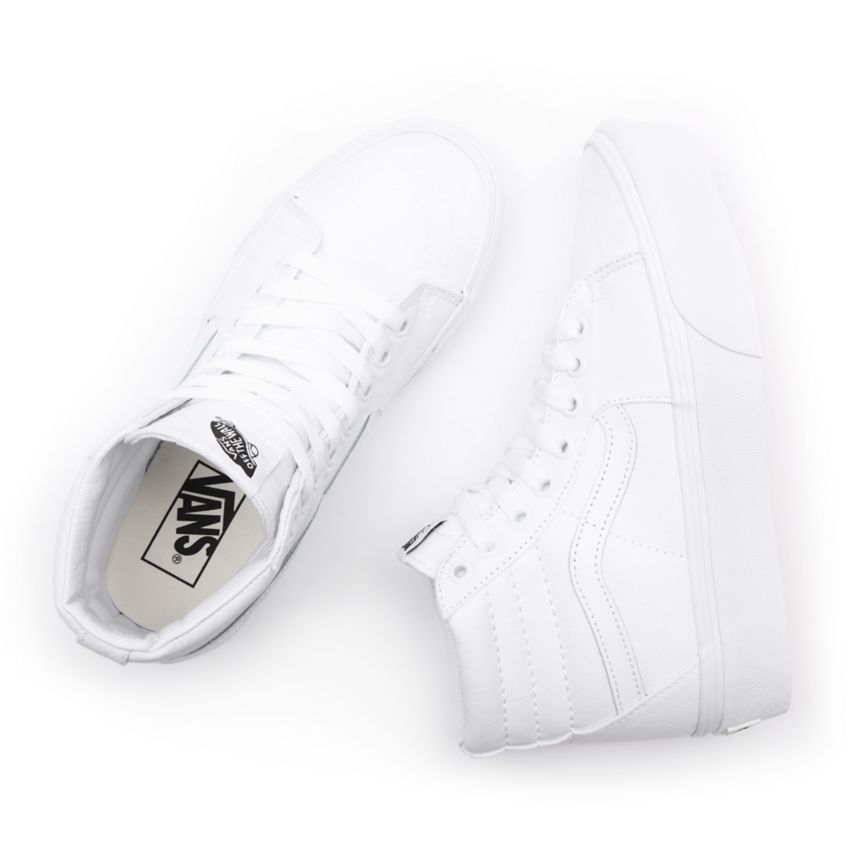 Vans Sk8-Hi Platform 2.0 Shoes White | VN932L7RY38