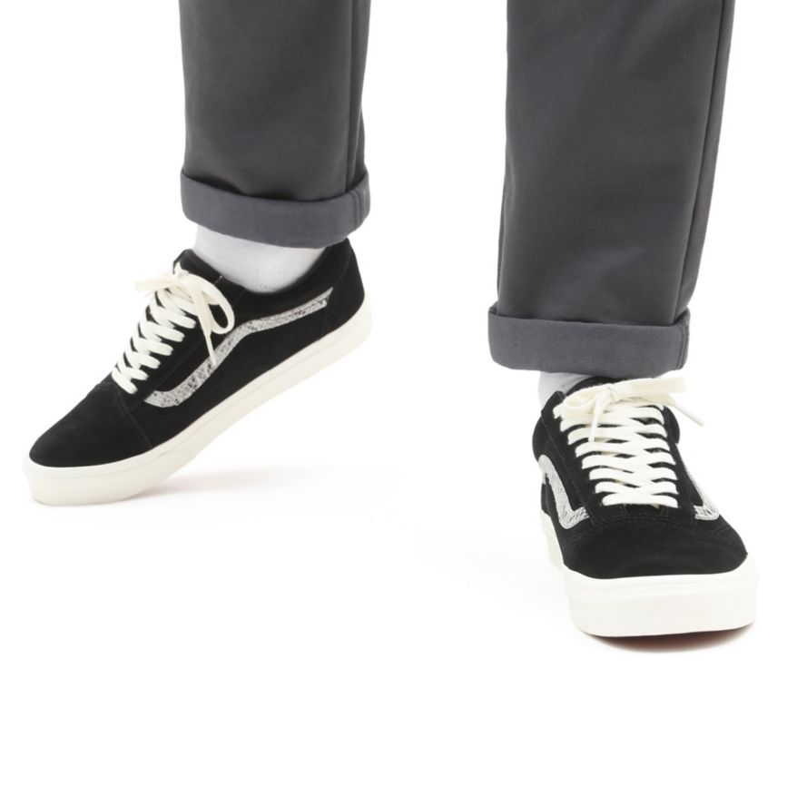 Vans Suede Snake Old Skool Shoes Black | VN775C5RE42